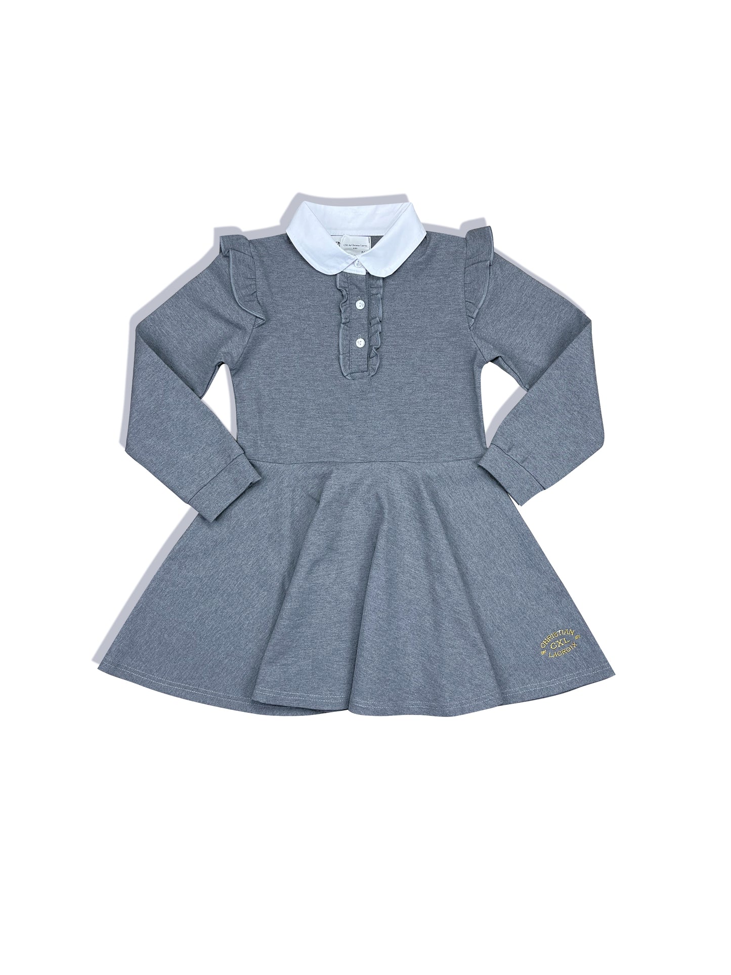 Robe grise fille CXL by Christian LaCroix