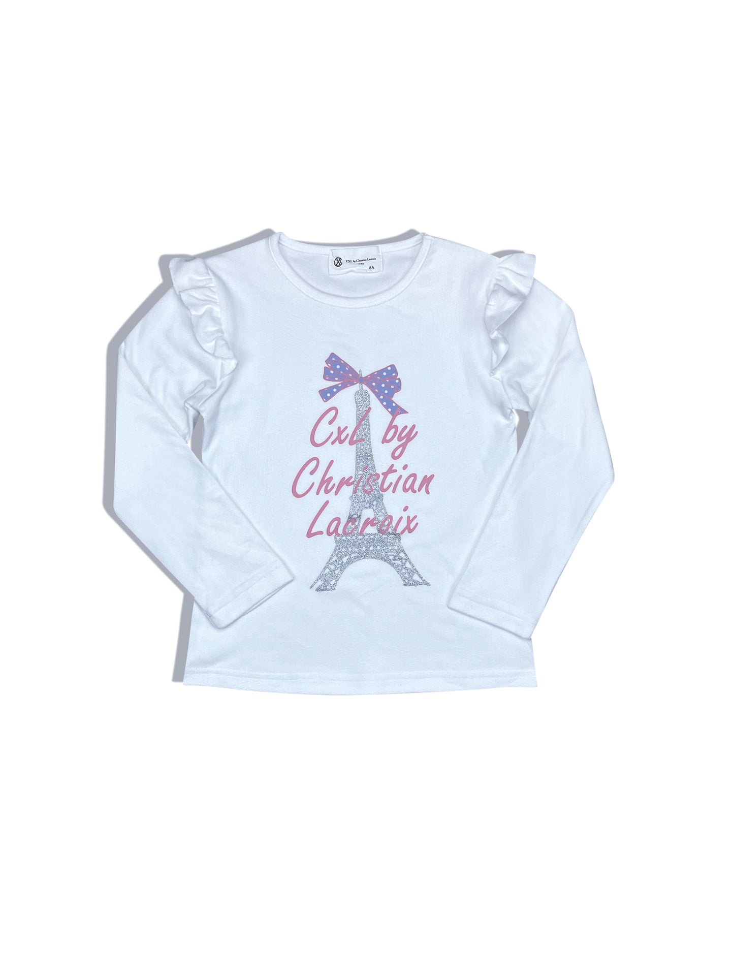 Tshirt blanc fille Christian LaCroix