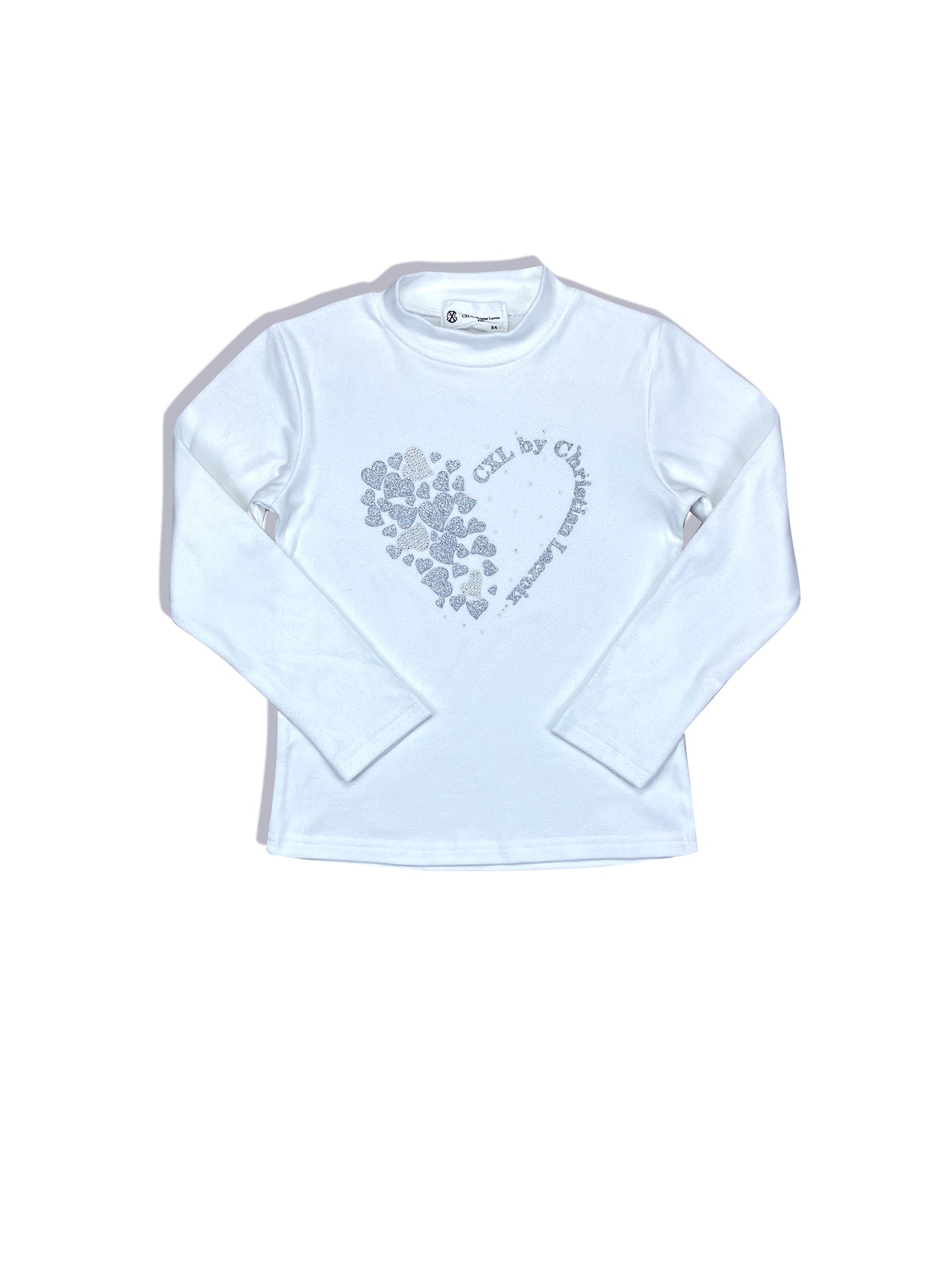 Tshirt blanc fille CXL by Christian LaCroix