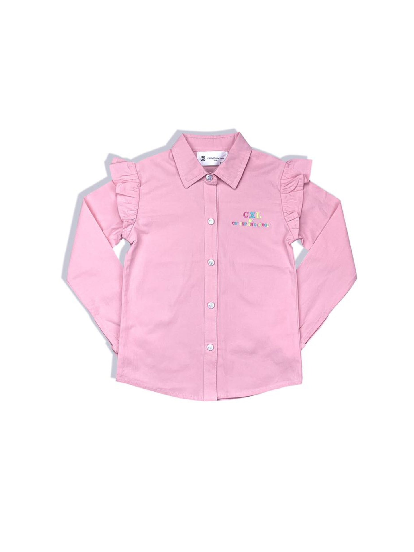 Chemise rose fille Christian LaCroix