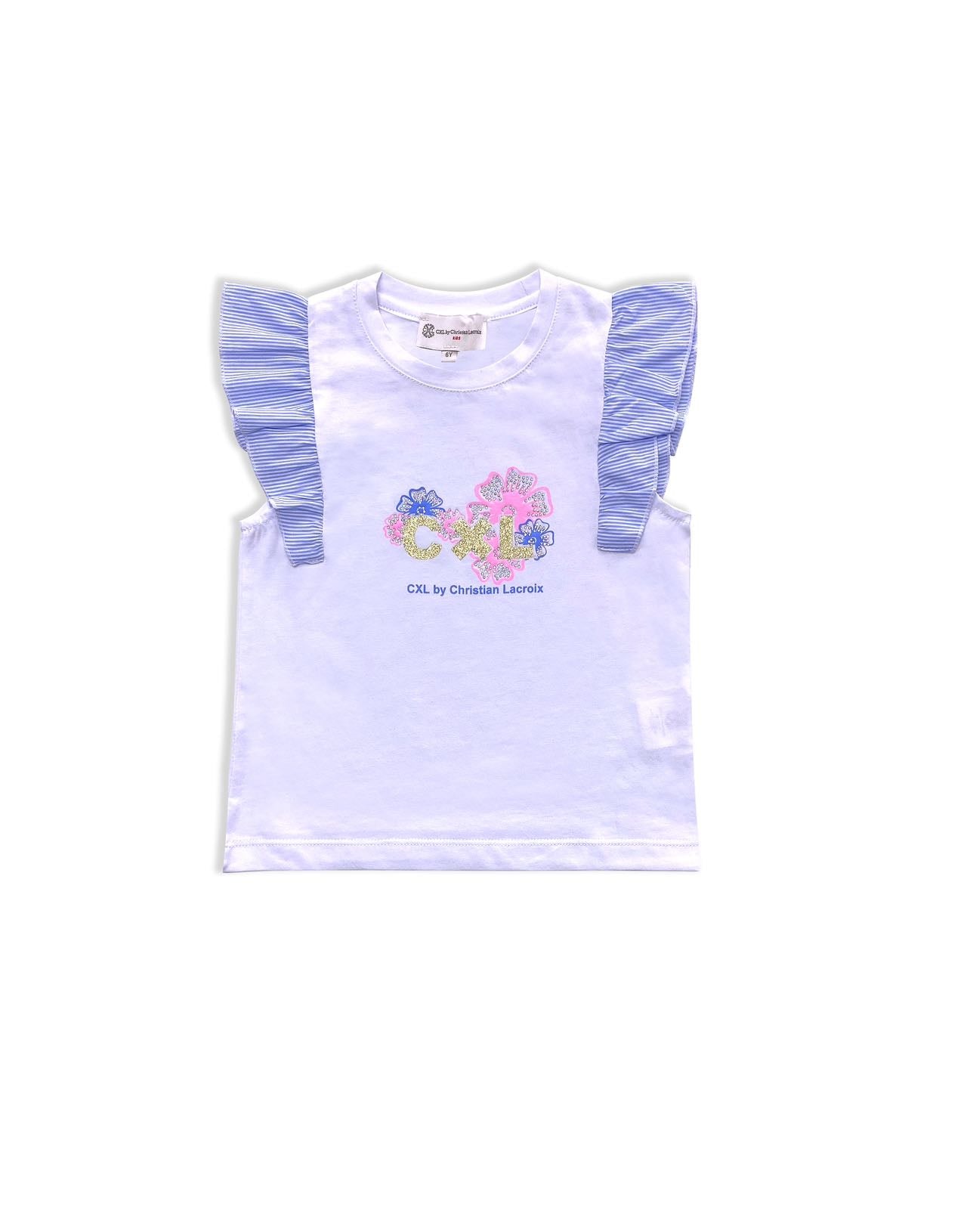 Tshirt blanc fille Christian LaCroix