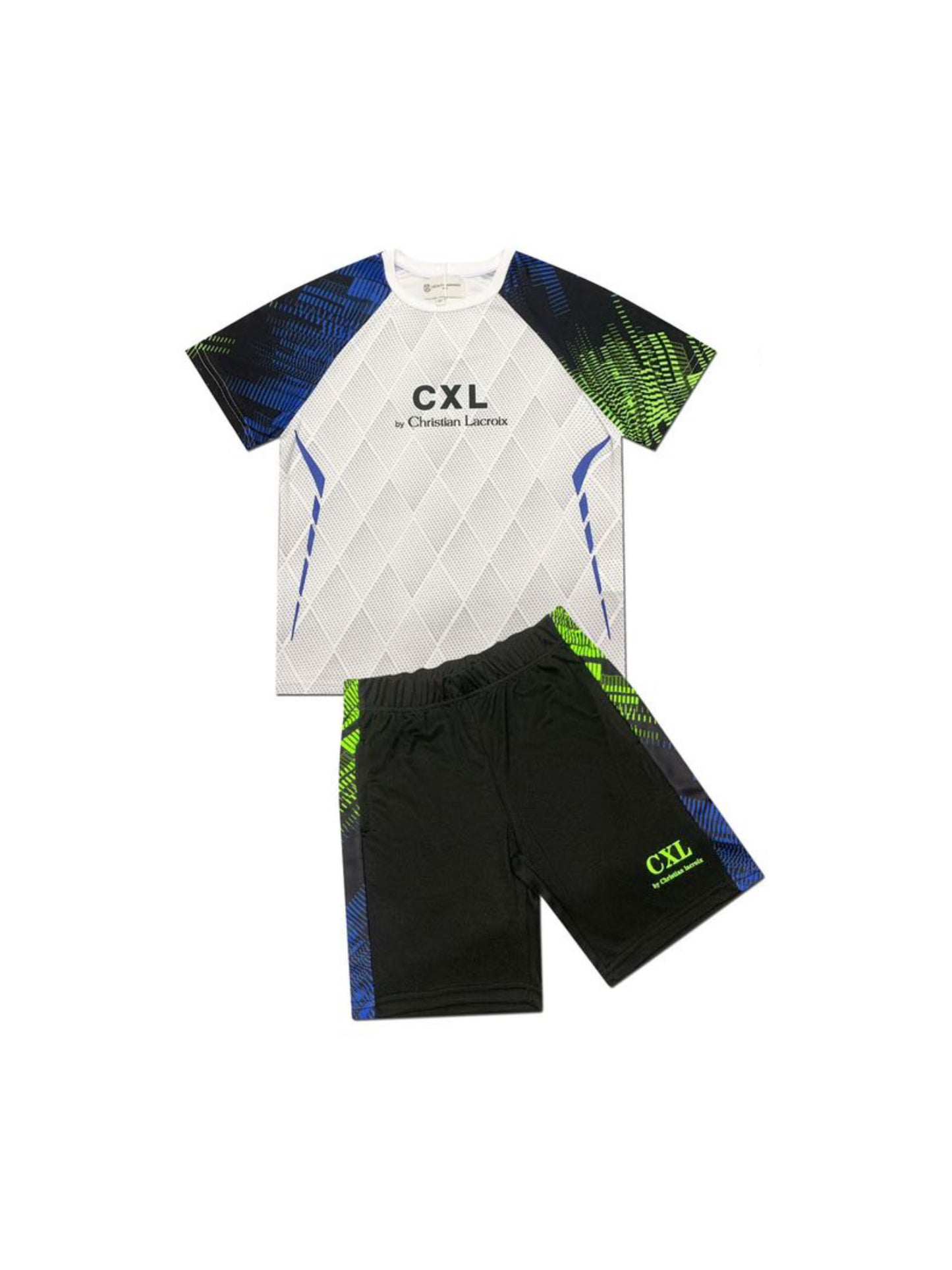Ensemble tshirt short blanc garçon Christian LaCroix