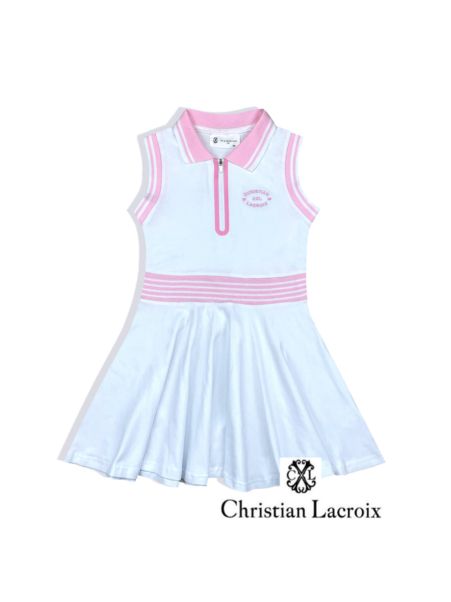 Robe polo blanche fille Christian LaCroix