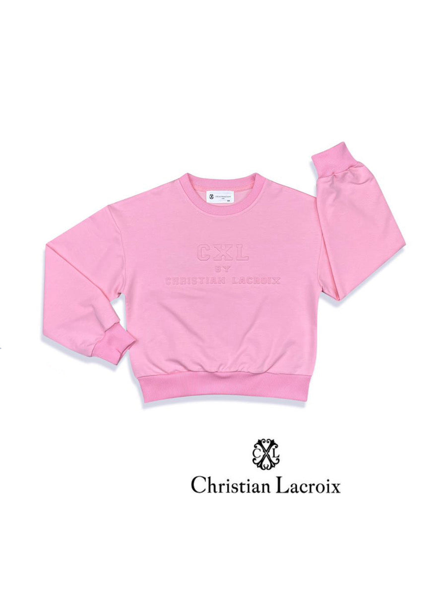 Sweat rose fille Christian LaCroix