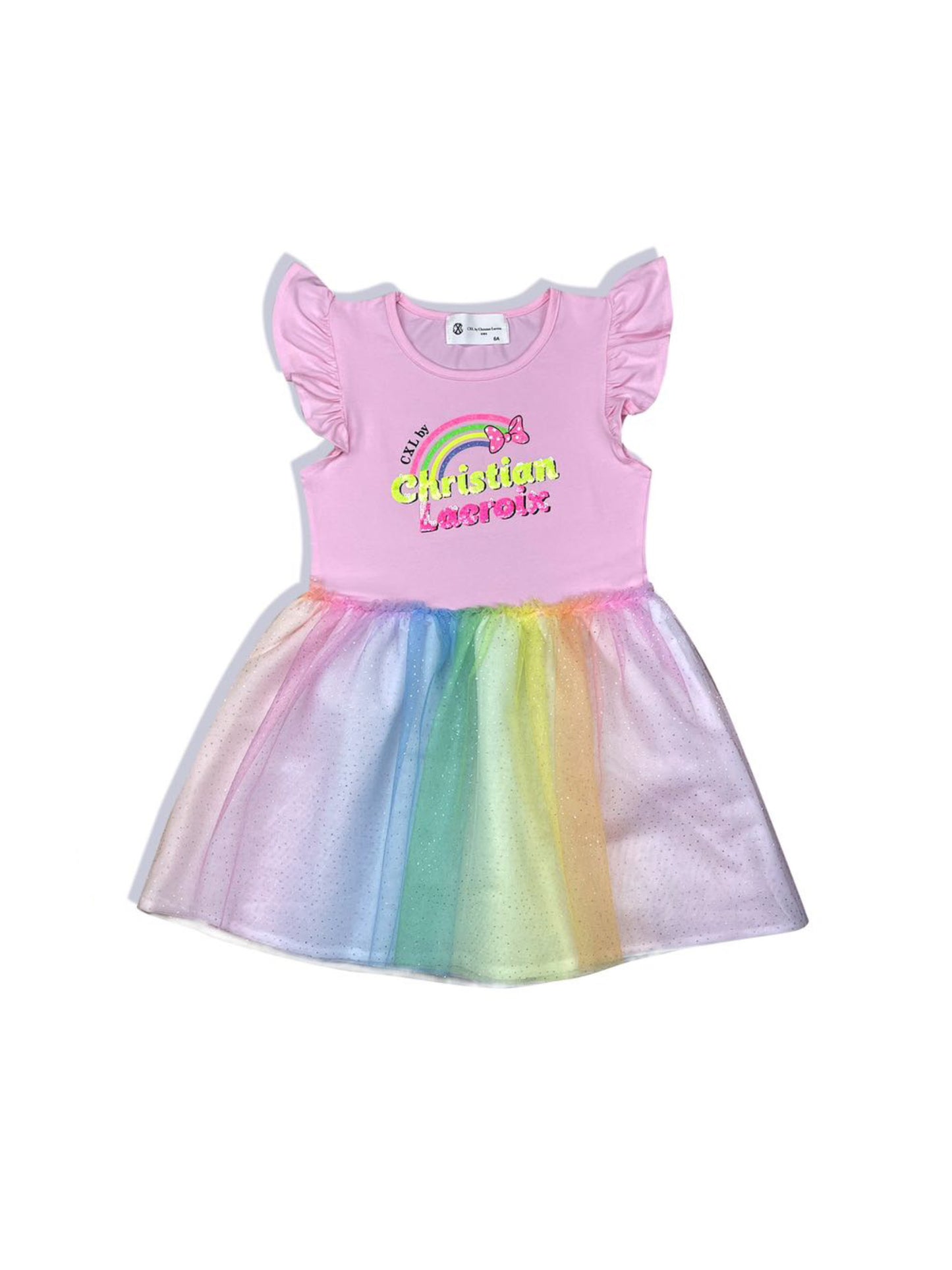 Robe rose licorne bébé fille Christian LaCroix