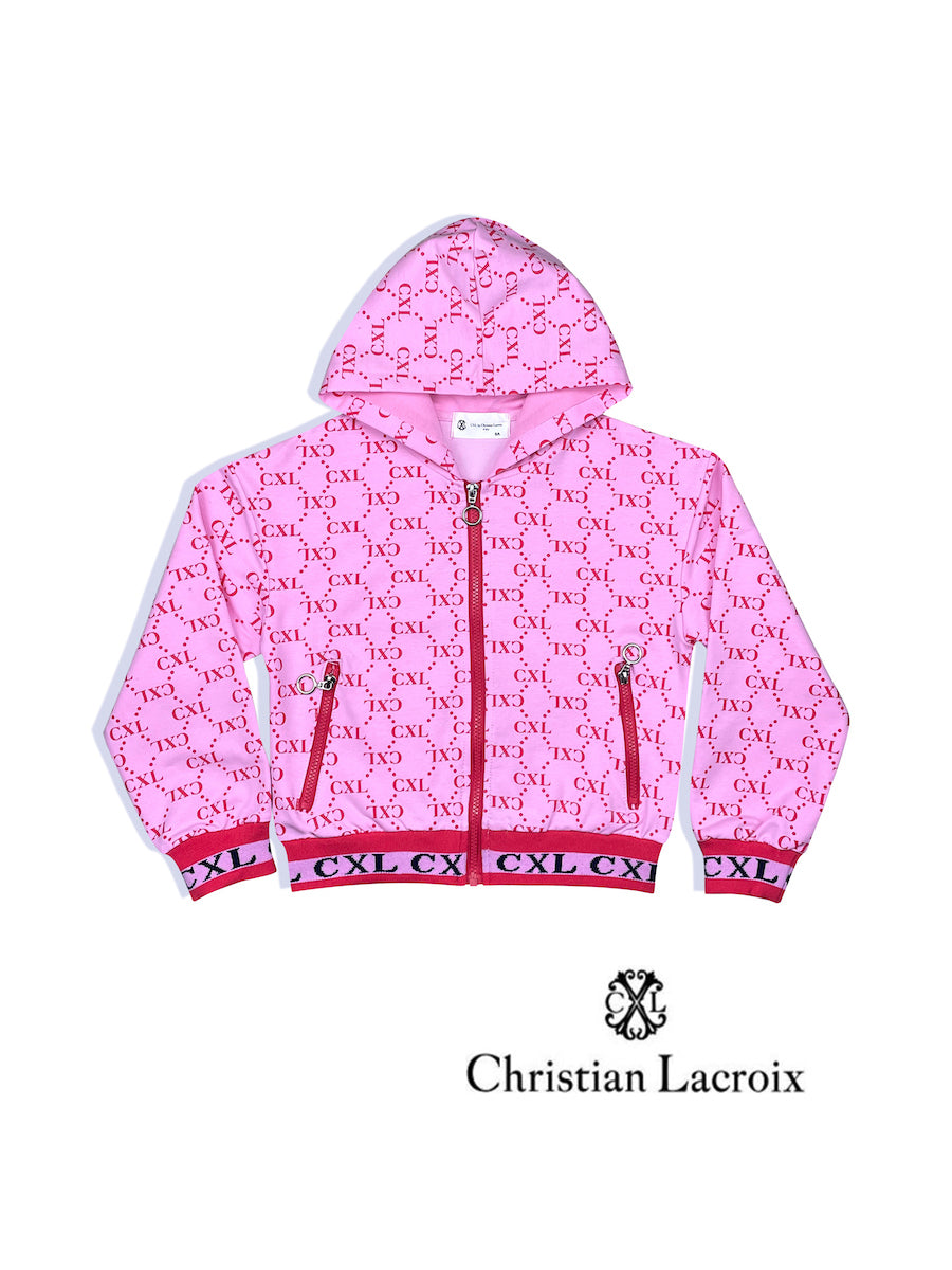 Gilet rose fille Christian LaCroix