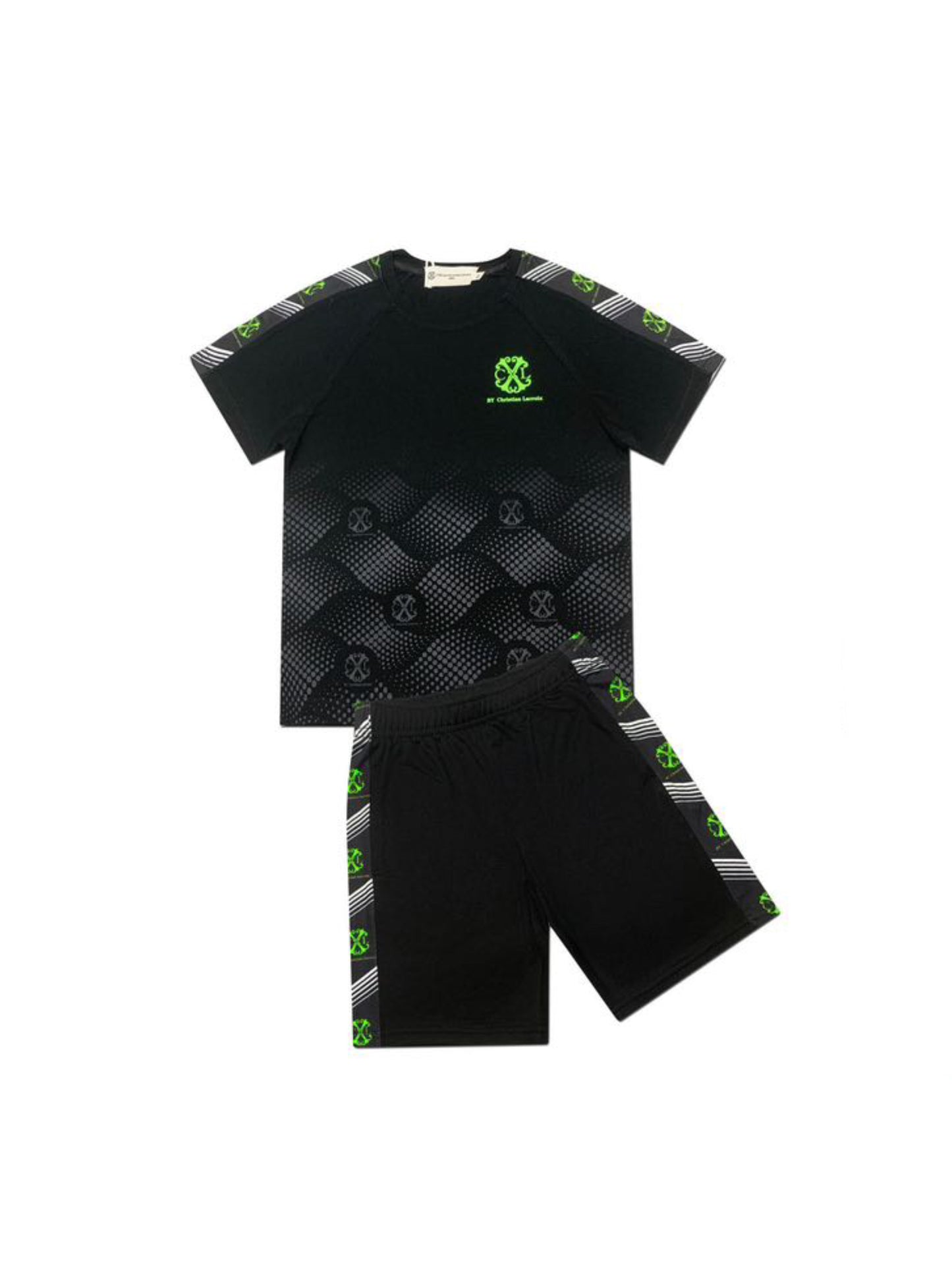 Ensemble tshirt short noir garçon Christian LaCroix