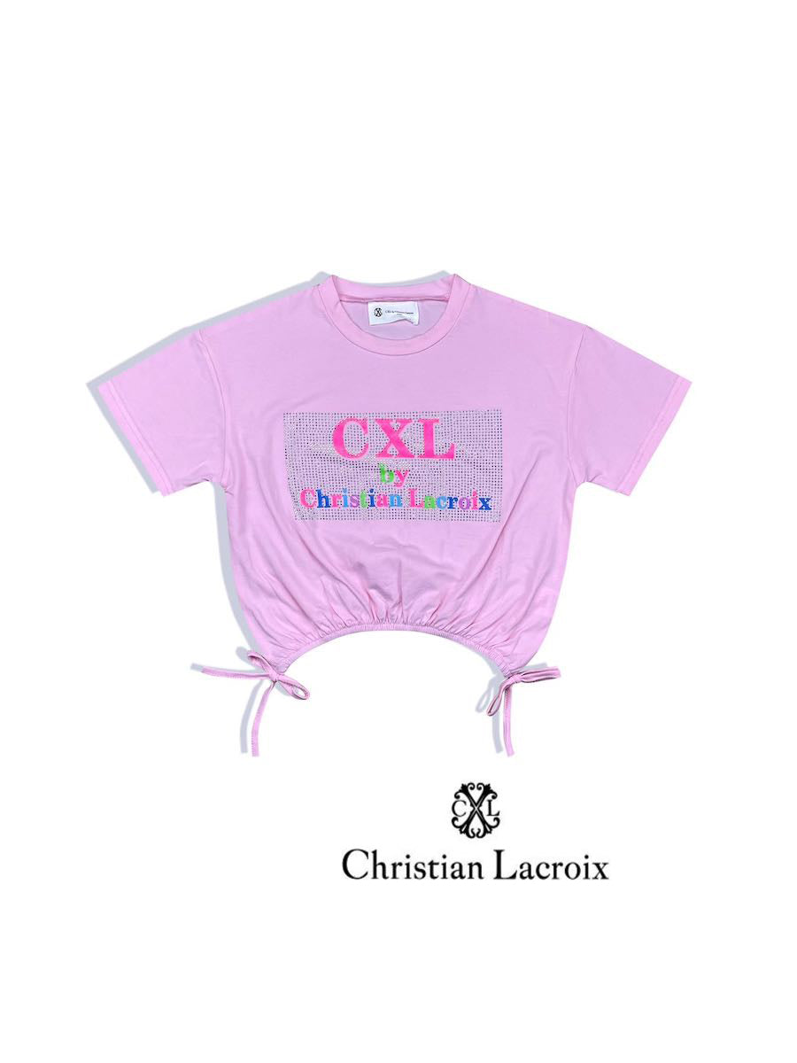 Tshirt rose fille Christian LaCroix