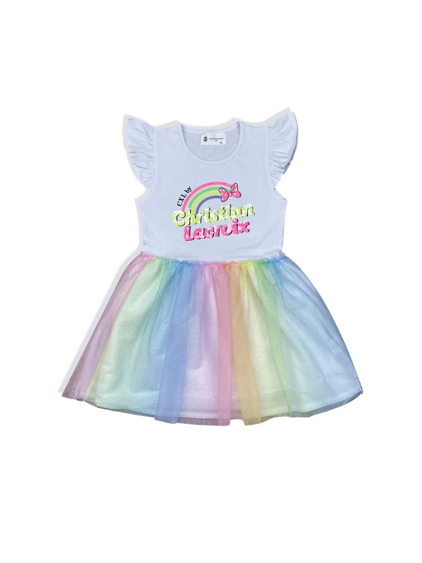 Robe blanche licorne bébé fille Christian LaCroix