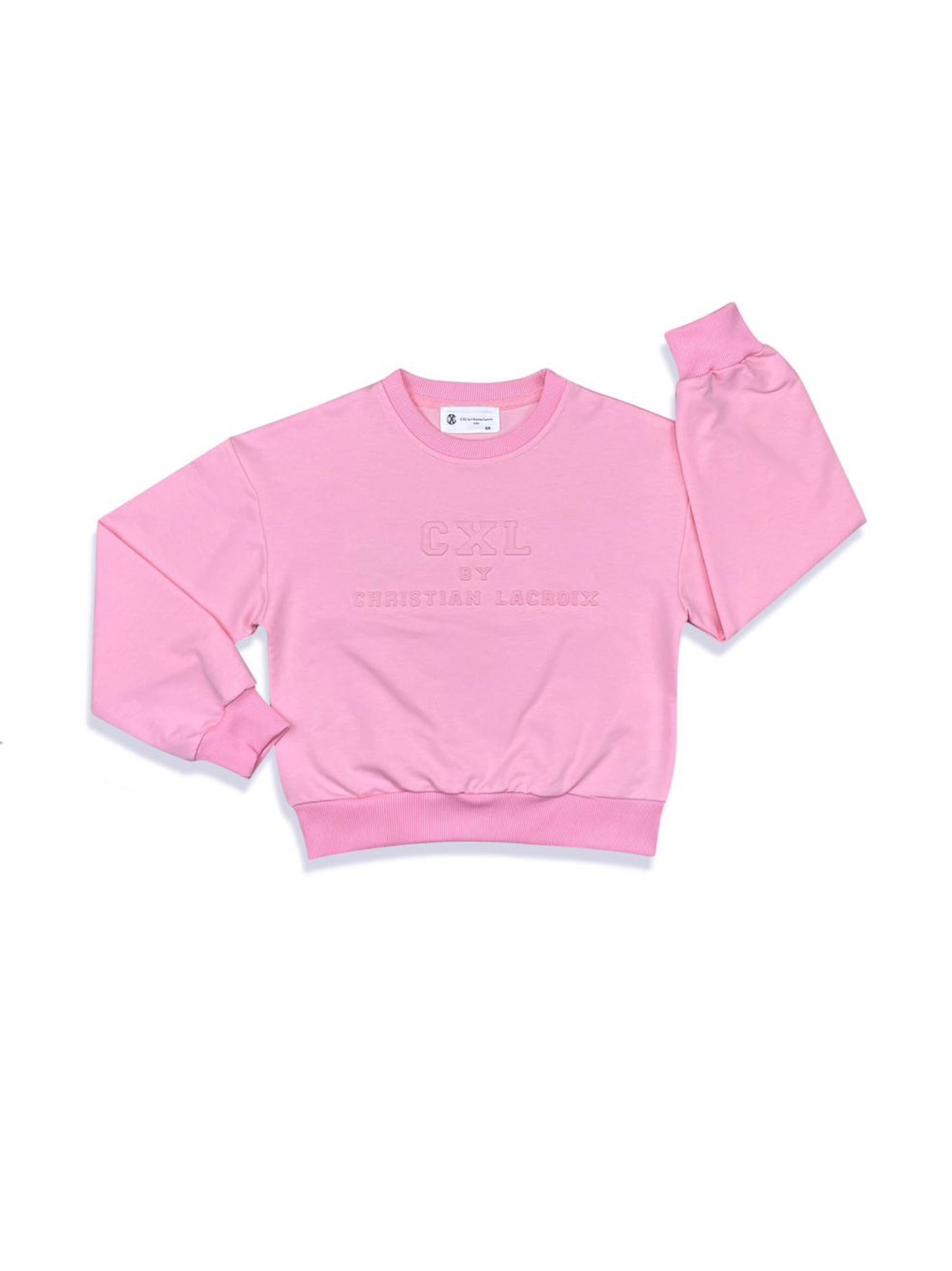 Sweat rose fille Christian LaCroix