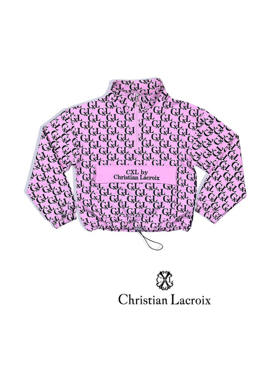 Sweat poche rose fille Christian LaCroix