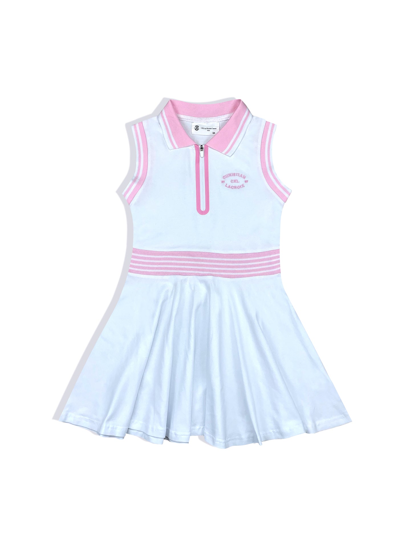 Robe polo blanche fille Christian LaCroix