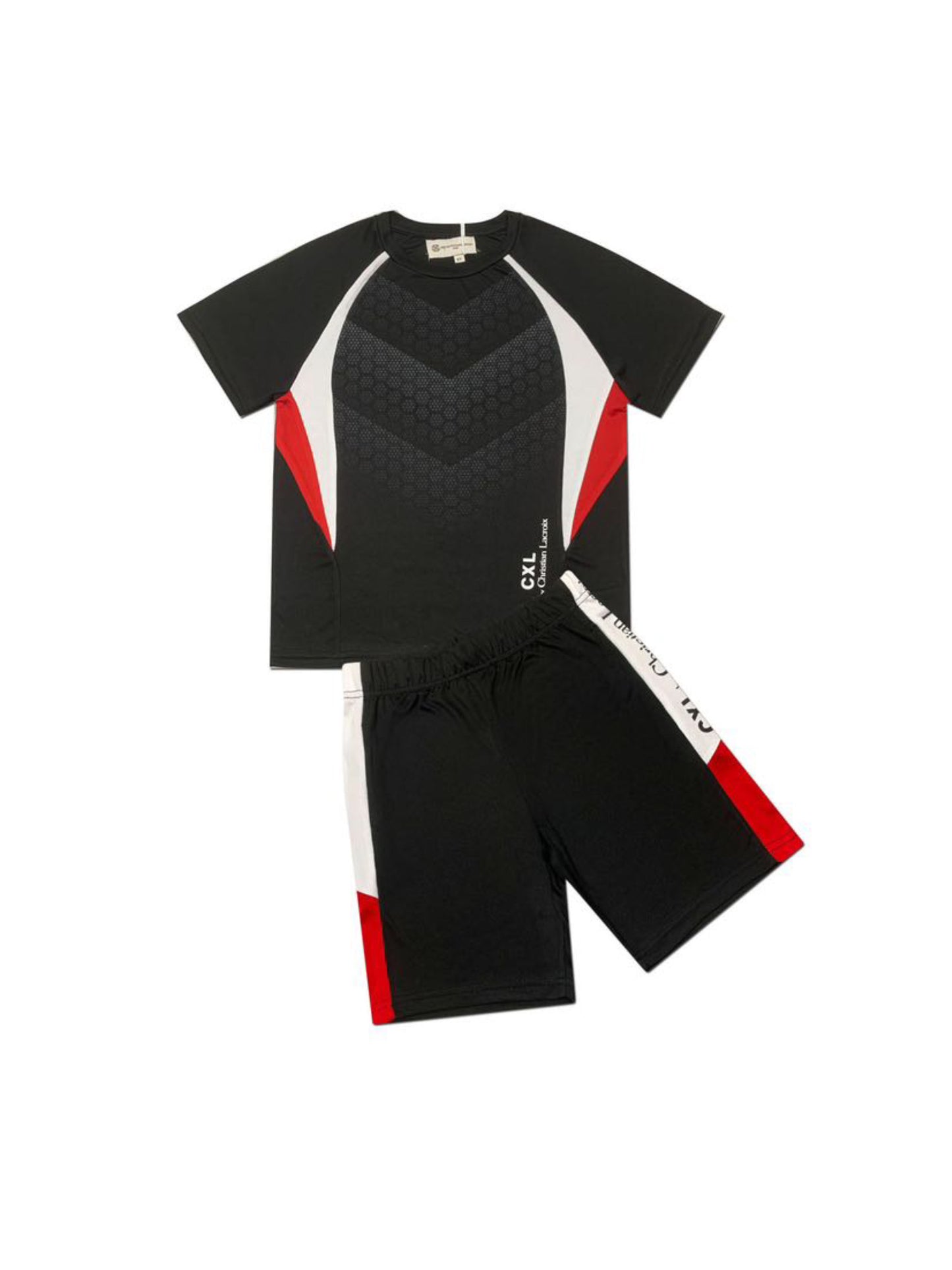 Ensemble tshirt short noir garçon Christian LaCroix