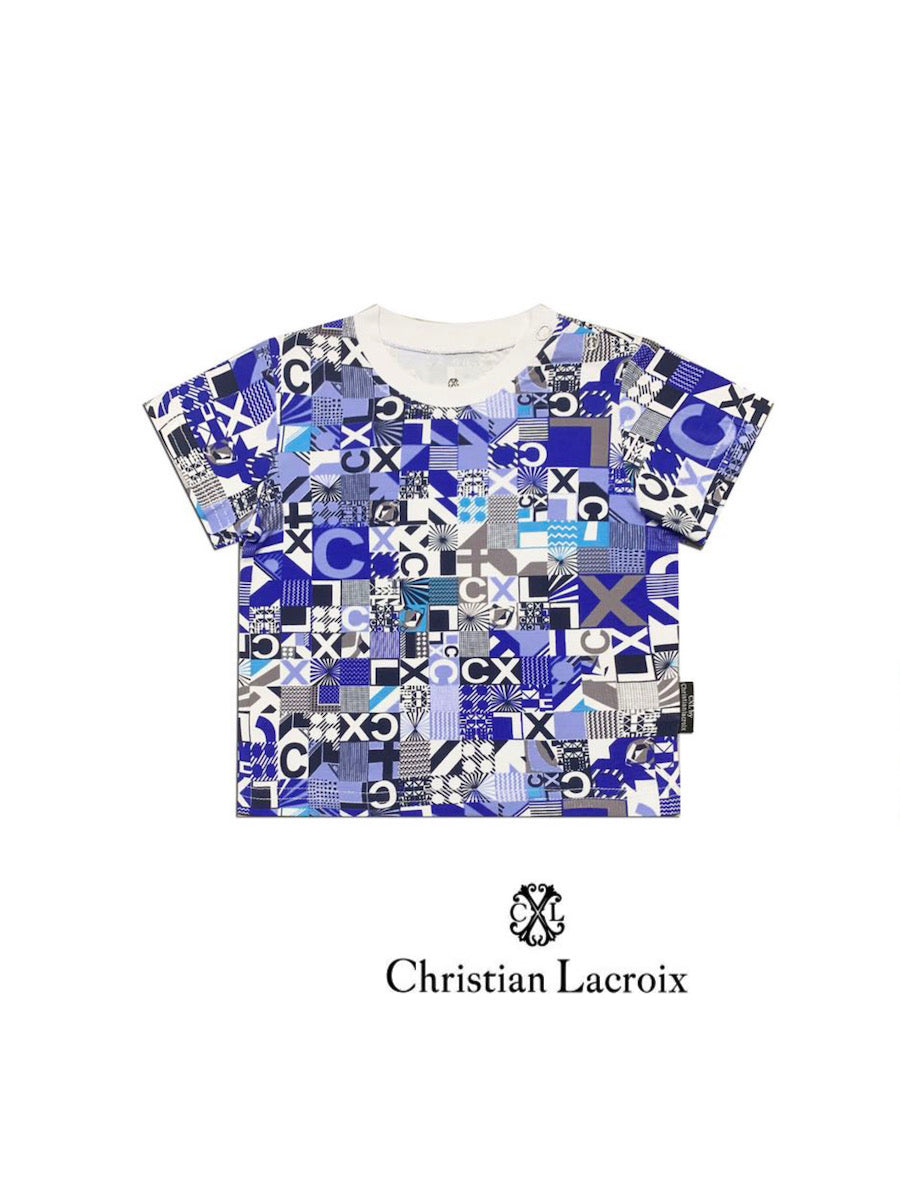 Tshirt bleu bébé garçon Christian LaCroix