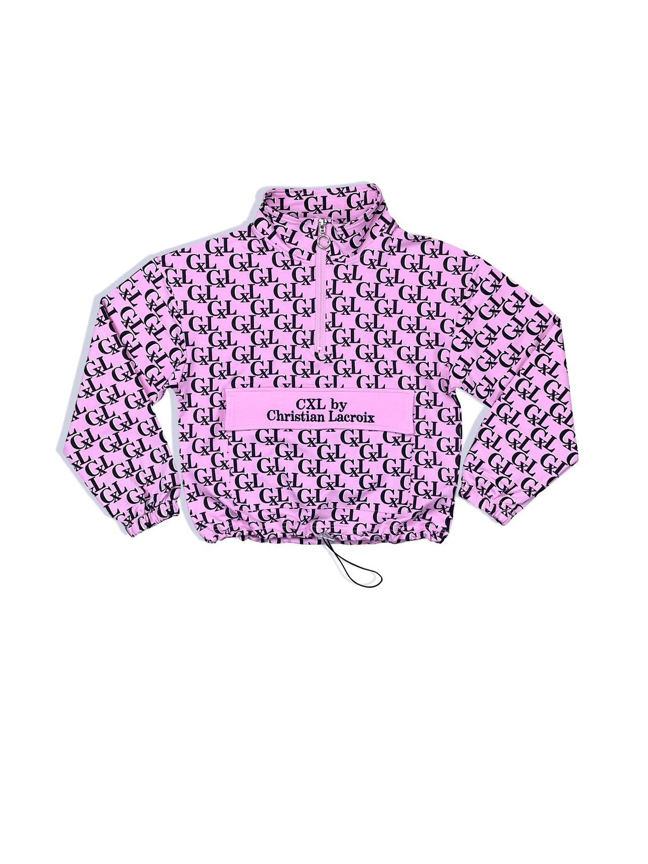 Sweat poche rose fille Christian LaCroix