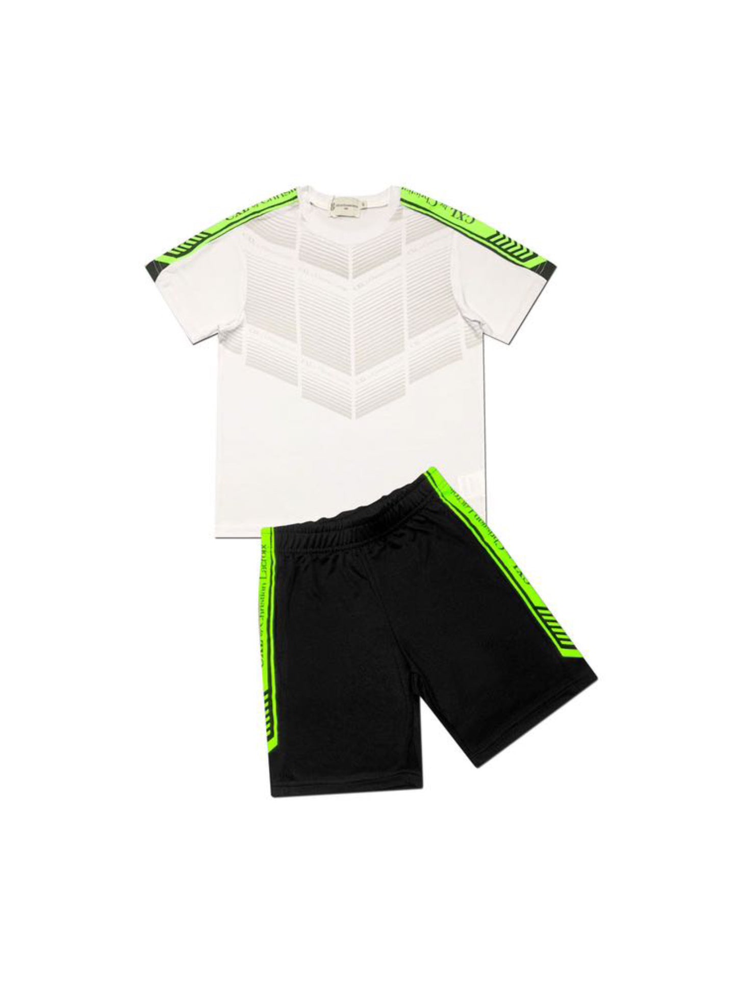 Ensemble tshirt short blanc garçon Christian LaCroix