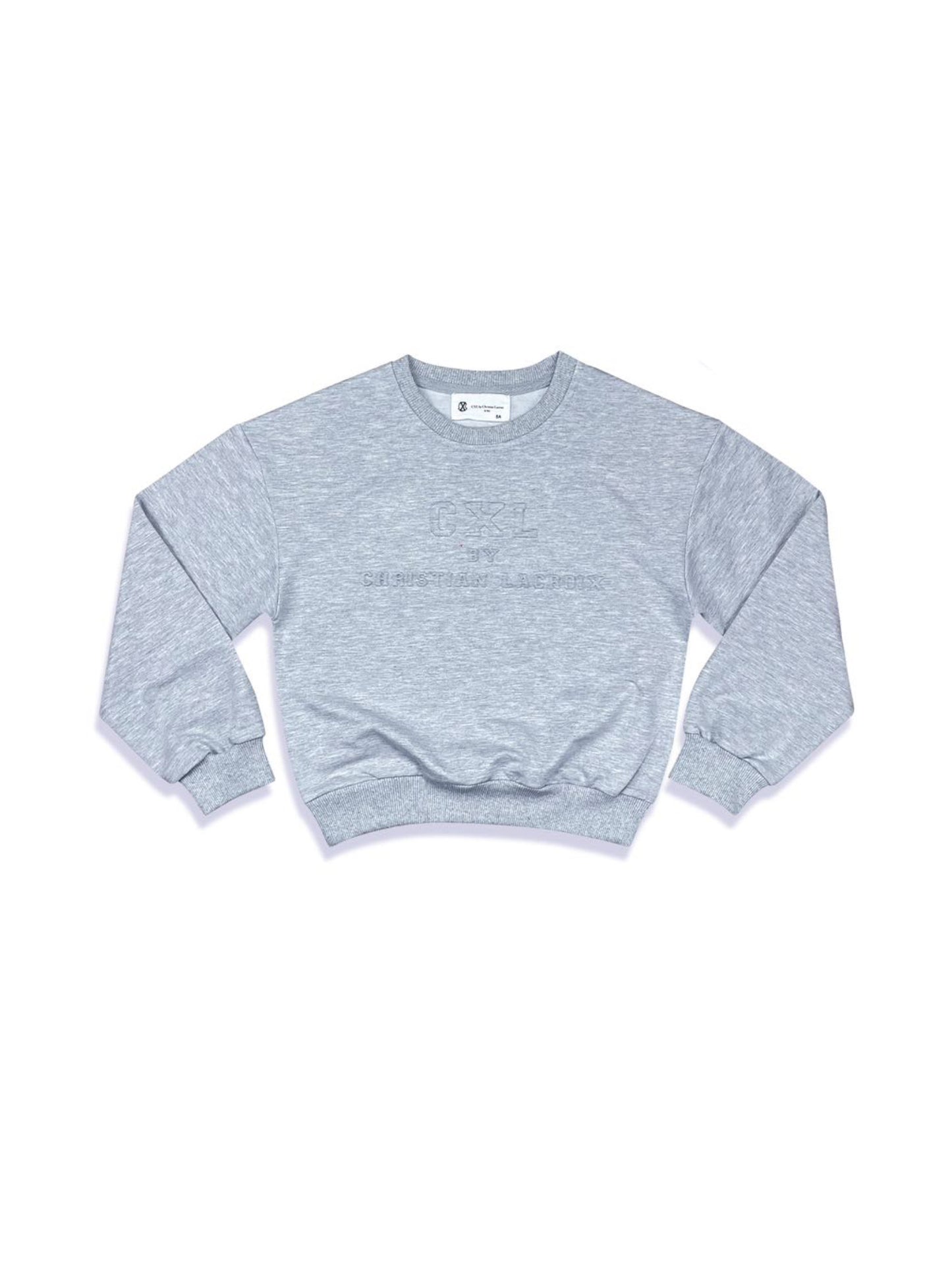 Sweat gris fille Christian LaCroix