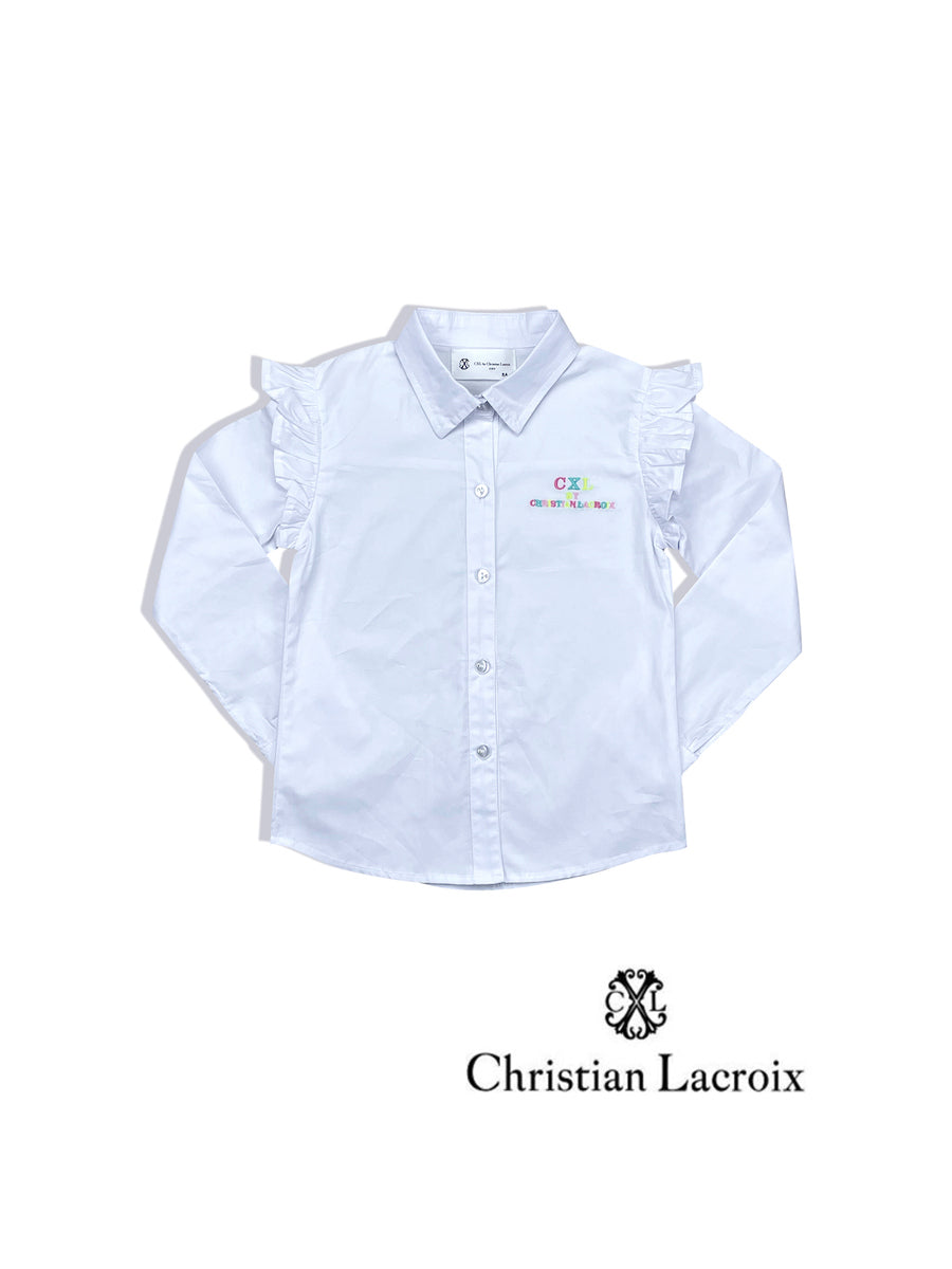 Chemise blanche fille Christian LaCroix