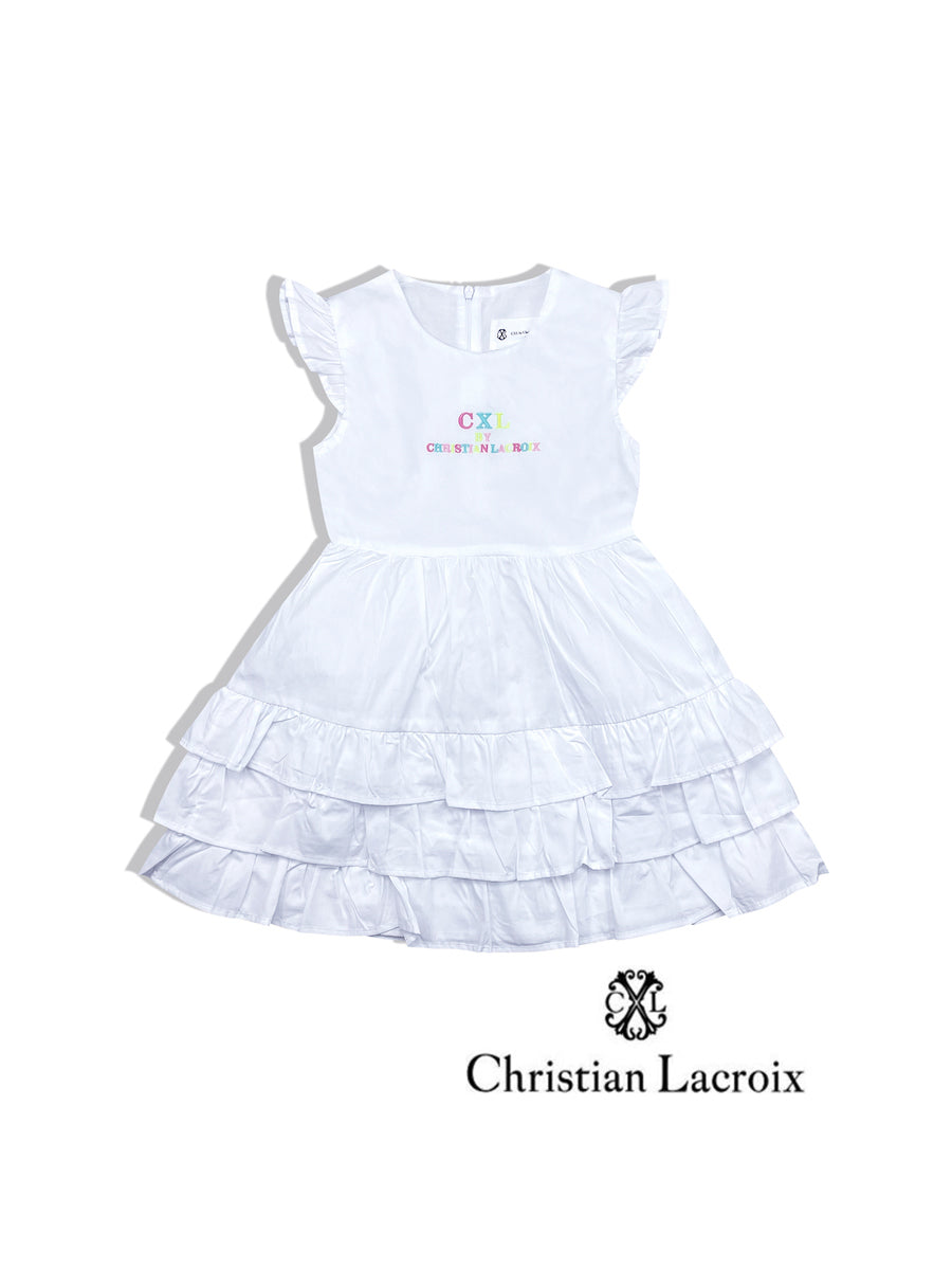 Robe blanche fille Christian LaCroix