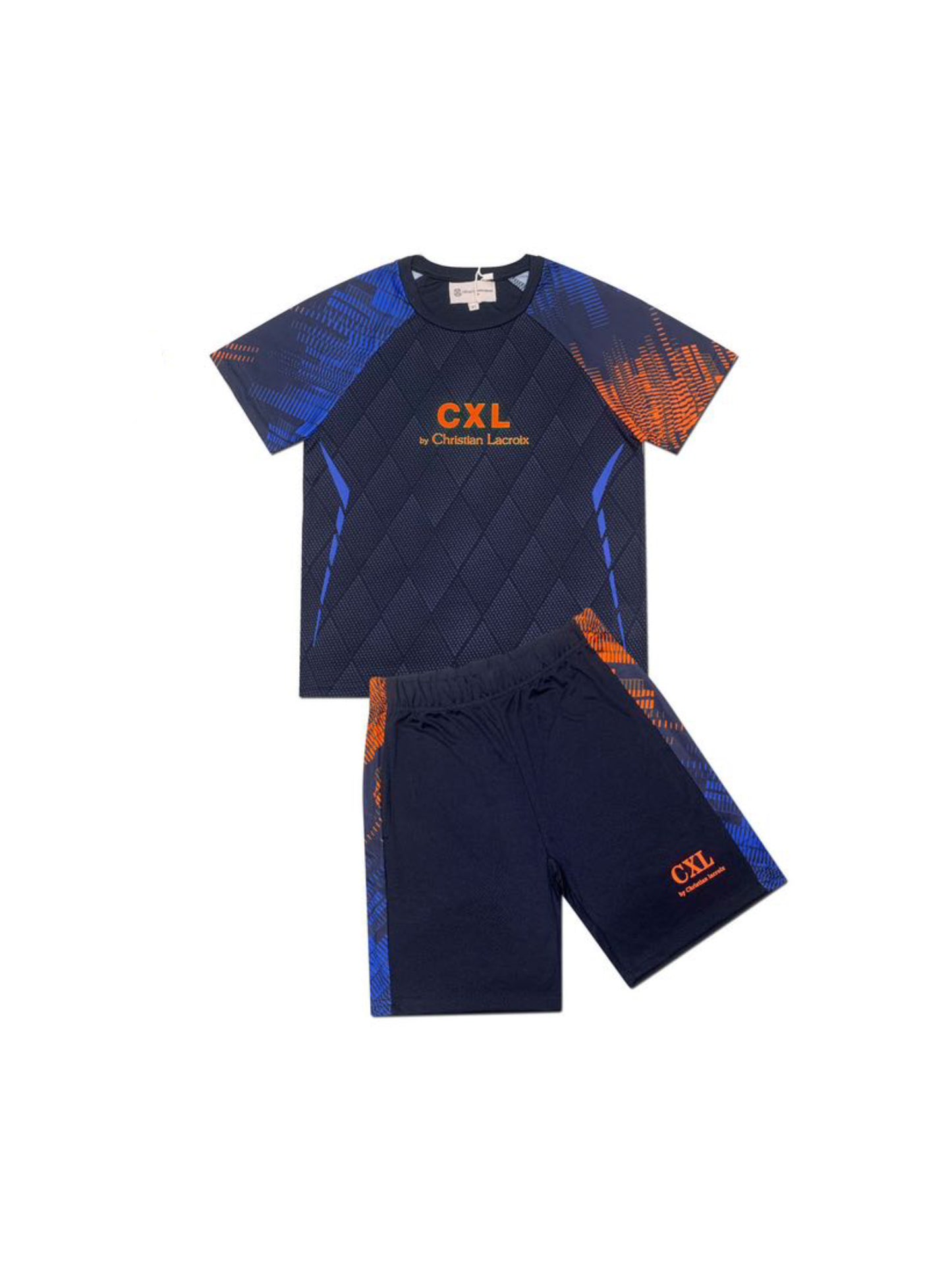 Ensemble tshirt short marine garçon Christian LaCroix