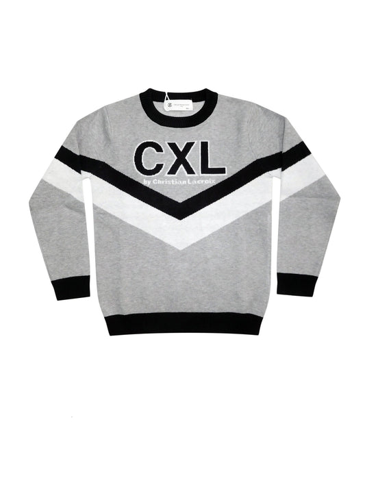 Pull gris garçon CXL by Christian LaCroix