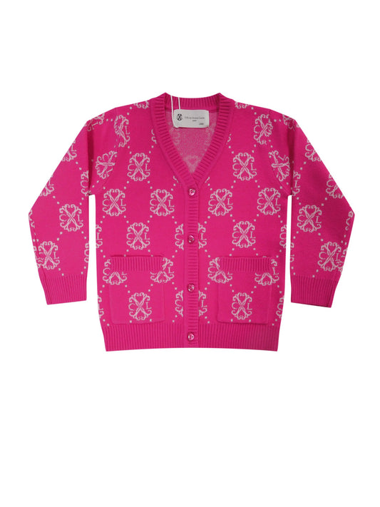 Cardigan fuchsia bébé fille CXL by Christian LaCroix