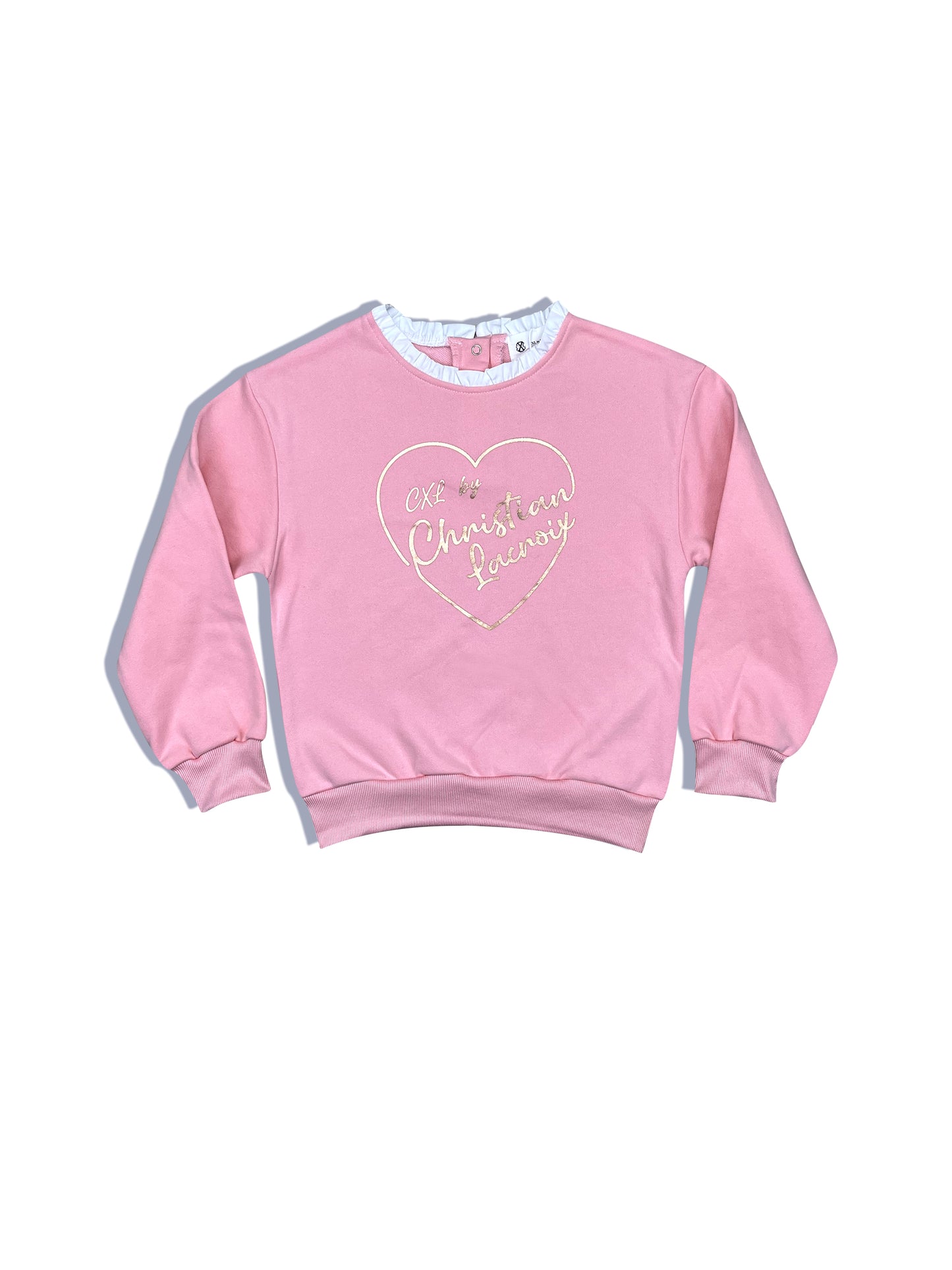 Sweat rose fille CXL by Christian LaCroix
