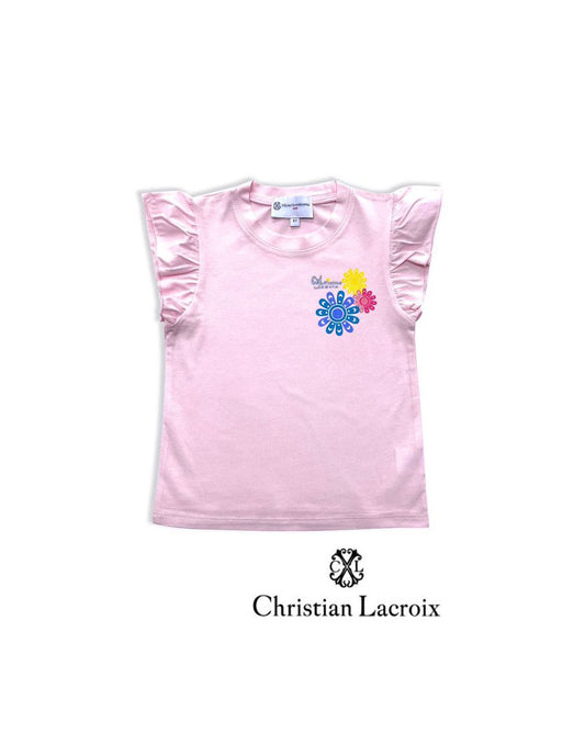 Tshirt blanc fille Christian LaCroix
