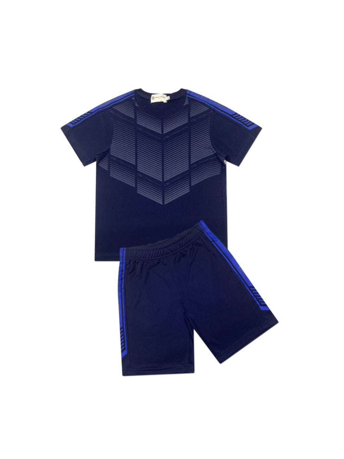 Ensemble tshirt short marine garçon Christian LaCroix
