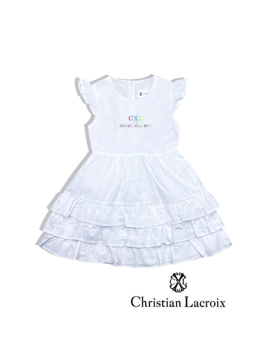 Robe blanche fille Christian LaCroix