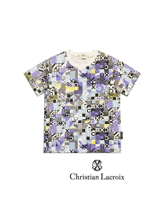 Tshirt vert garçon Christian LaCroix