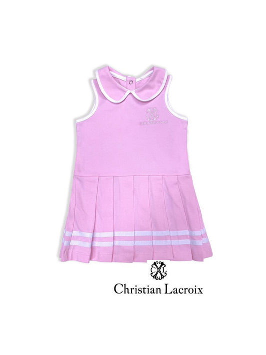 Robe Polo rose bébé fille Christian LaCroix