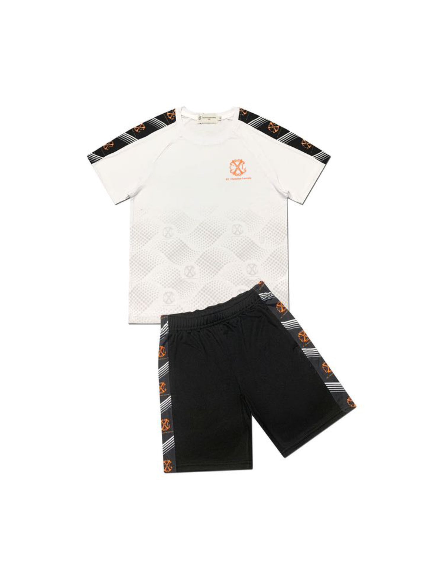 Ensemble tshirt short blanc garçon Christian LaCroix